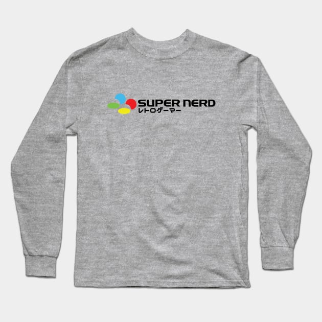 Super Nerd Long Sleeve T-Shirt by L. Marco Miranda